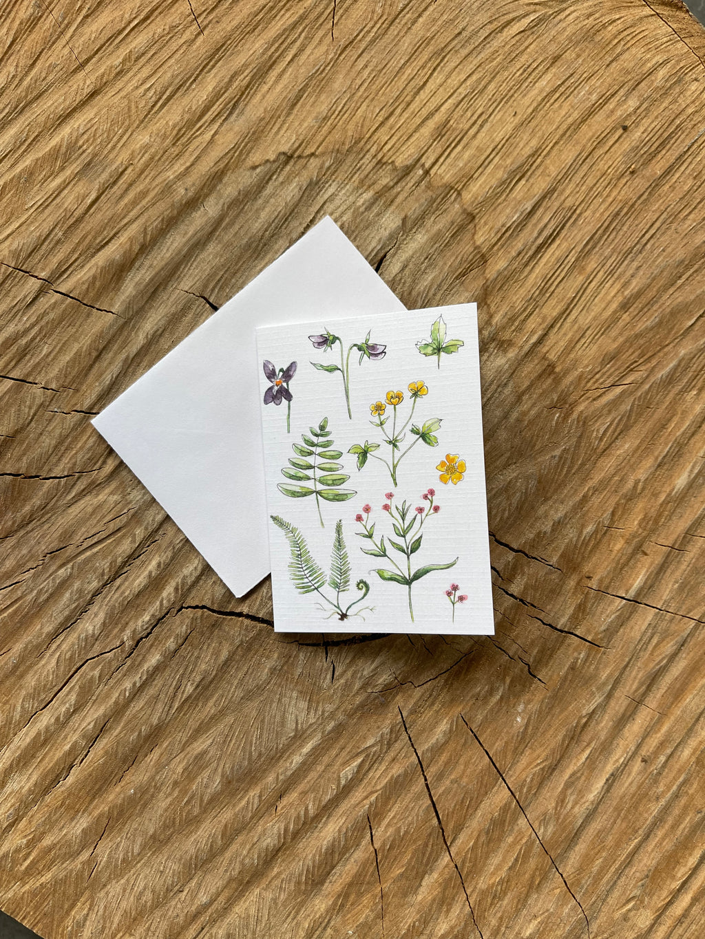 Carte avec message personnalisé