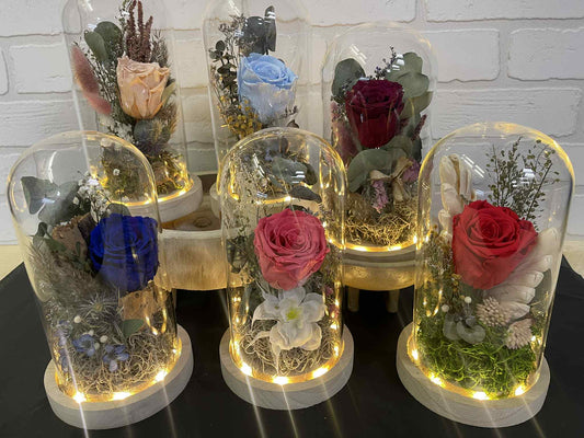 Cloche éternelle avec lumière